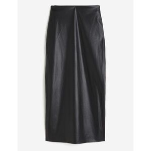 H & M faux leather skirt